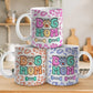 Dog Mom Eat Drink And Be Merry - Dog Personalized Custom 3D Gonflé Effet Imprimé Mug - Cadeau pour les propriétaires d’animaux de compagnie, les amoureux des animaux de compagnie