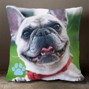 Personalized Pet Pillow, Custom Pillows with Picture, Home Decoration, Unique Home Decor, Funny Pillows, Birthday Gifts, Decorative Pillows, Dog Pillow, Pet Memorial